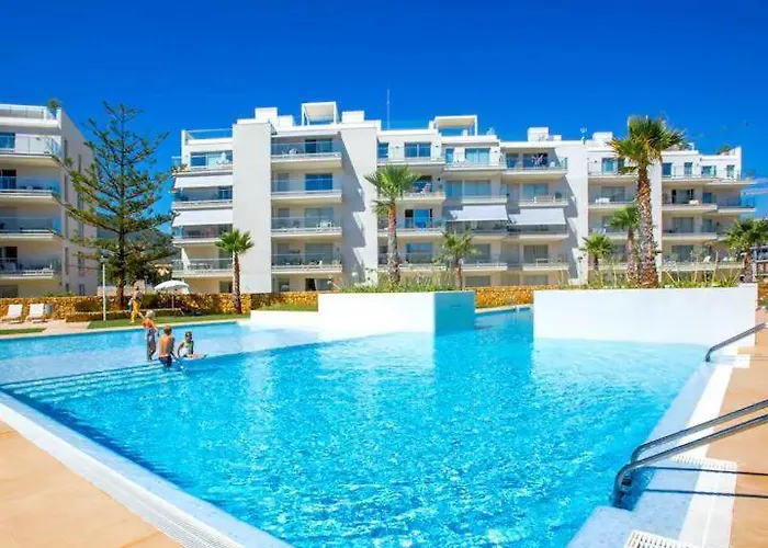 Lägenhet Marina Real Ii, 2 Bedroom & 2 Bathroom With Pool Views Denia